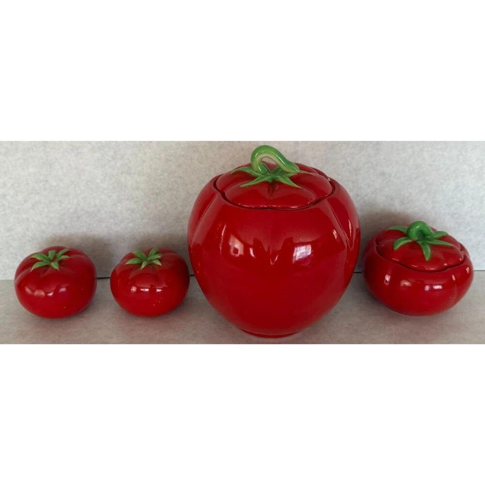 Pantry Parade Tomato Ware Pattern by Stanford Pottery Company